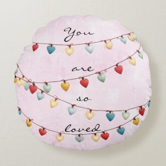 Almofada Redonda You Are So Loved Throw Pillow