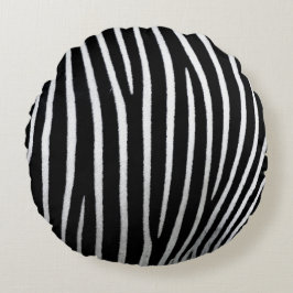 Almofada Redonda Zebra Skin