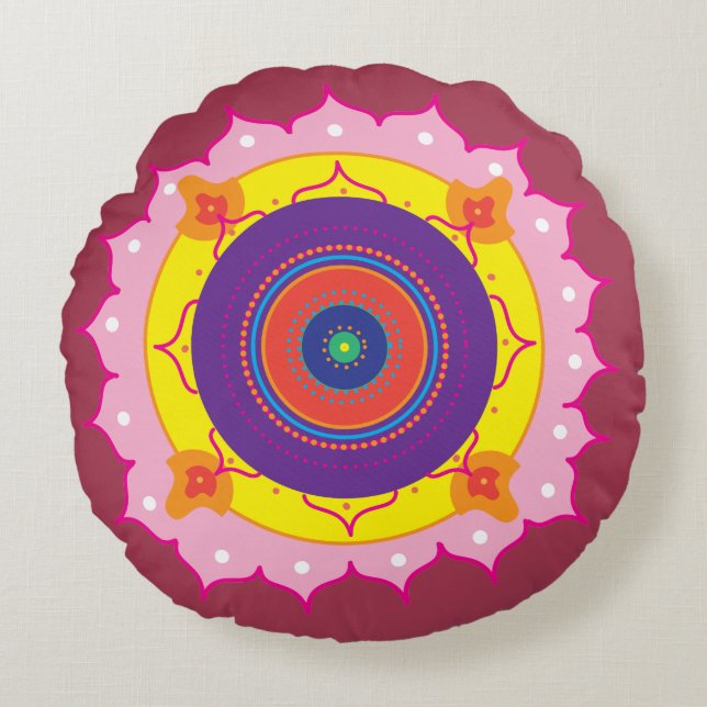 Almofada Redonda Zen Cushion (Frente)