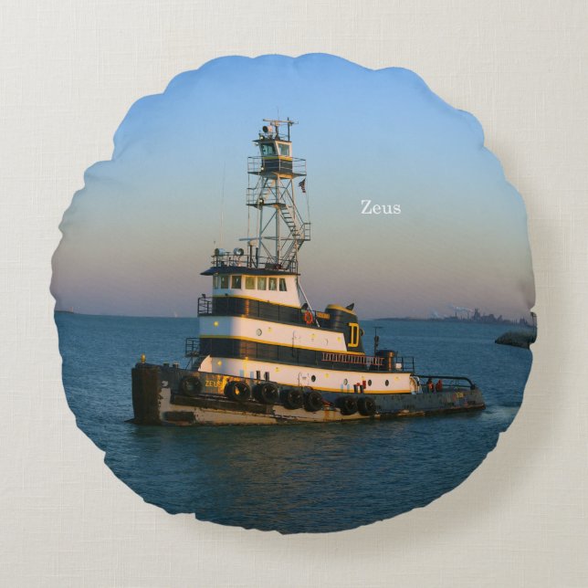 almofada redonda Zeus (Frente)