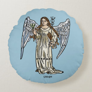 Almofada Redonda Zodíaco: Virgo, 1482