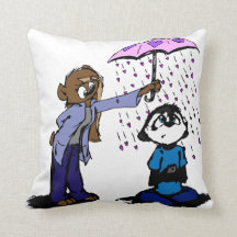 Regado com o travesseiro do amor