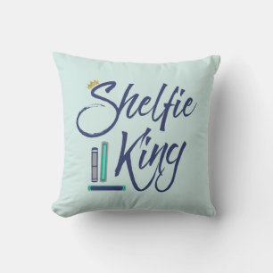Almofada Rei de Shelfie do Booklover