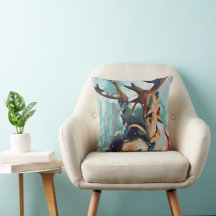 Reindeer Painting - Holiday Decor and Gifts