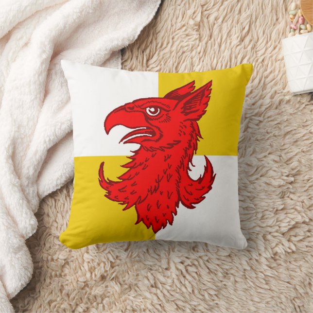 Almofada Reino do Crachá da População Avacal (Cobertor)