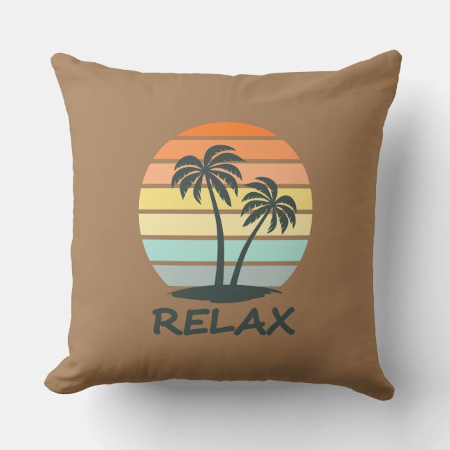 Almofada Relaxe o Travesseiro decorativo (Frente)