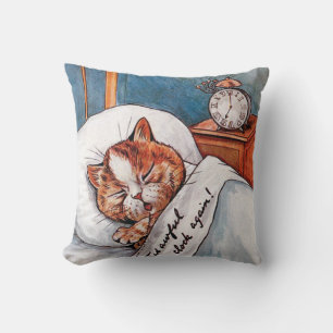 Almofada Relógio de alarme ruidoso, Louis Wain