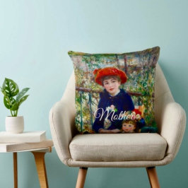Almofada Renoir’s Mother and Child Throw Pillow