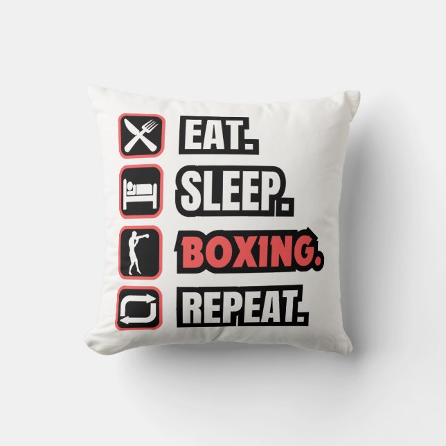 Almofada Repetir Boxing de Repouso (Frente)