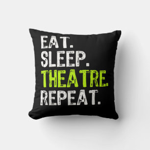 Almofada Repetir o teatro de repouso