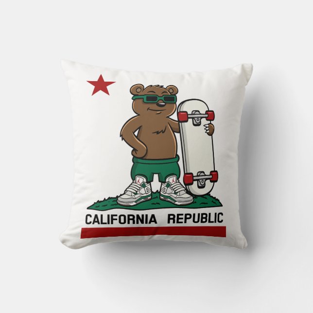 Almofada República da Califórnia (Frente)