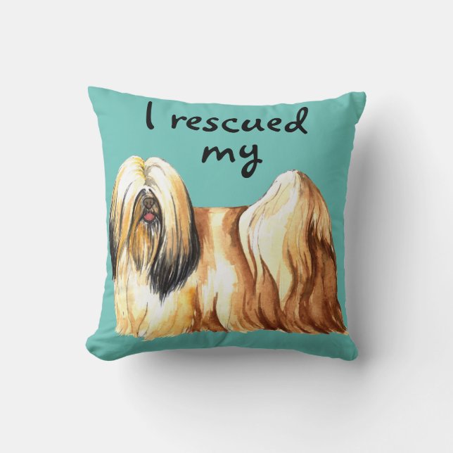 Almofada Resgate Lhasa Apso (Frente)