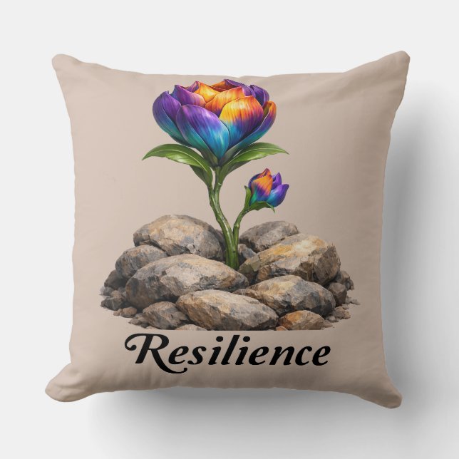 Almofada Resiliência (edição roxa) (Frente)