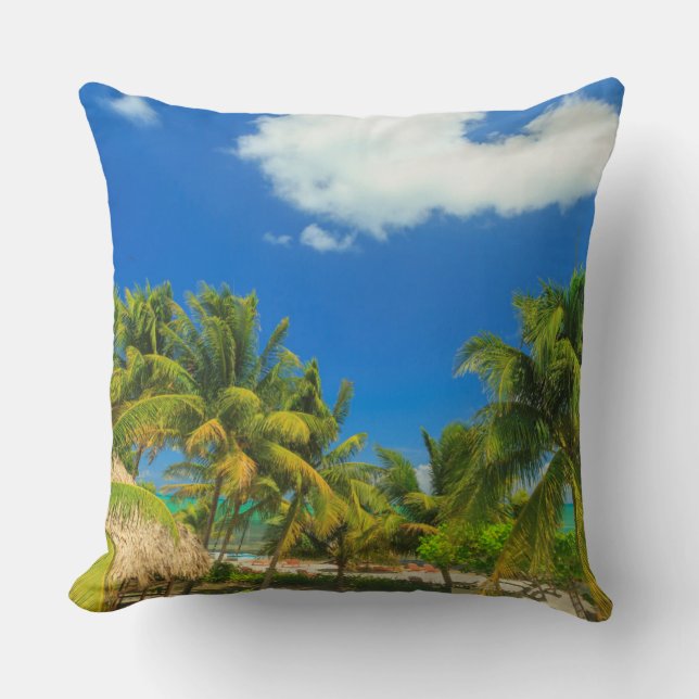 Almofada Resort de praia tropical, Belize (Frente)