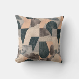 Almofada Rest Is Productive Throw Pillow | Cozy Neutral
