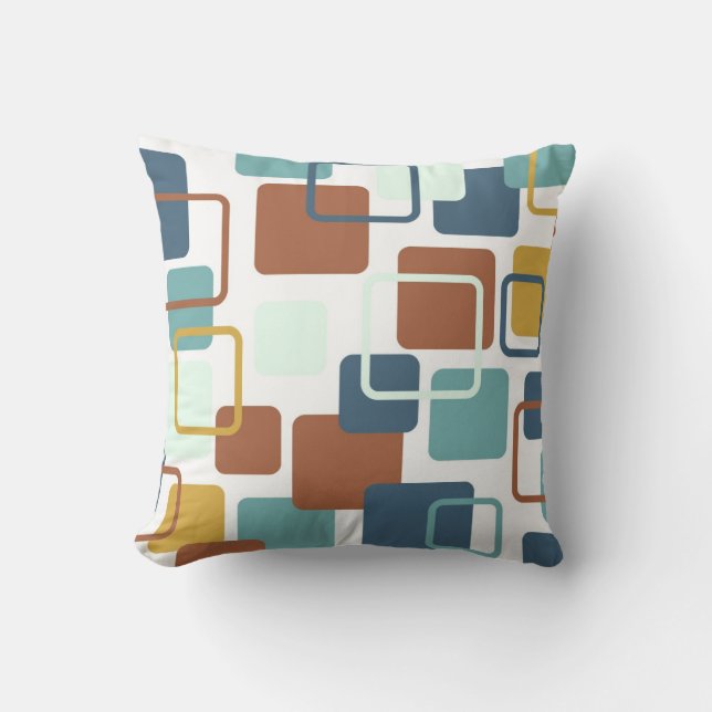 Almofada Retângulos modernos 6 de Eames (Frente)