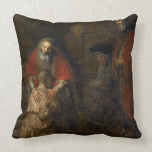 Almofada Retorno do filho Prodigal, c.1668-69