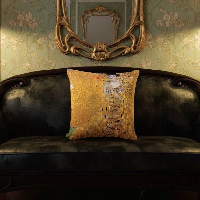 Almofada Retrato de Adele Bloch-Bauer Gustav Klimt (Criador carregado)