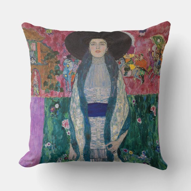 Almofada Retrato de Adele Bloch Bauer, Gustav Klimt (Frente)