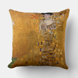 Almofada Retrato de Adele Bloch-Bauer I por Gustav Klimt
