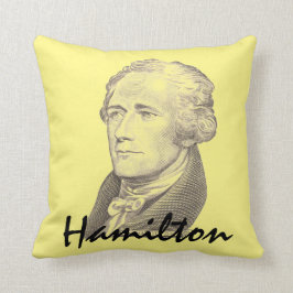 Almofada Retrato de Alexander Hamilton