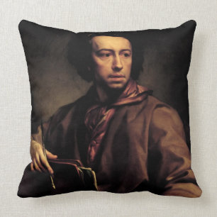 Almofada Retrato de auto, 1773 (óleo no painel)