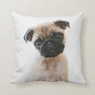 Almofada Retrato de Baby Pug