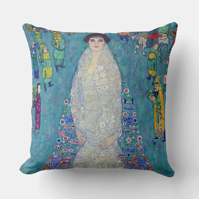 Almofada Retrato de Elisabeth Lederer, Gustav Klimt (Frente)