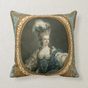 Almofada Retrato de Janinet de belas artes de
