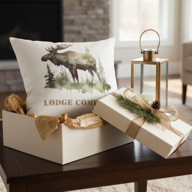 Almofada Retrato de Mossy Moose Wildlife, personalizado (Criador carregado)