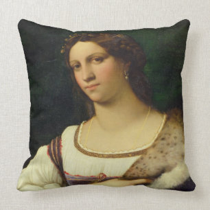 Almofada Retrato de uma mulher, 1512 (óleo em canvas)
