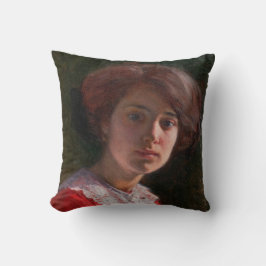 Almofada Retrato de uma Senhora (por Elin Danielson-Gambogi