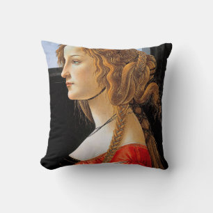 Almofada Retrato de uma Senhora, Sandro Botticelli