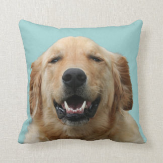 Almofada Retrato do cão do golden retriever