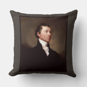 Almofada Retrato do Presidente Americano James Monroe