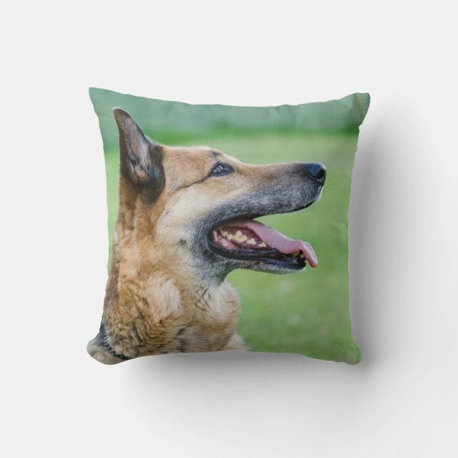 Almofada Retrato German shepherd (Frente)