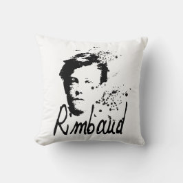 Almofada Retrato RIMBAUD Travesseiro quadrado