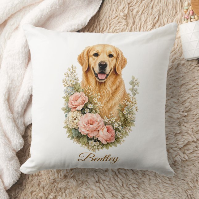 Almofada Retriever Dourado (Cobertor)