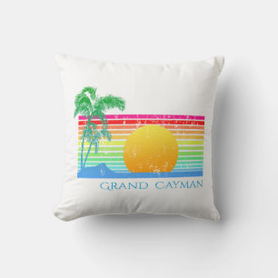 Almofada Retro Beach Grand Cayman
