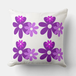 Almofada Retro Bloom Duo Travesseiro