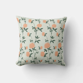 Almofada Retro Botanical Meadow Clover | Soft Spring