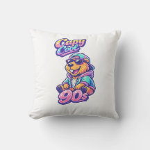 Almofada Retrô Capivara Capy Cool dos Anos 90