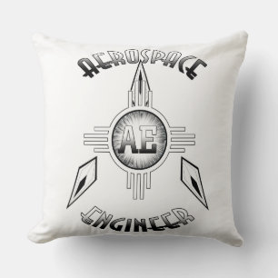 Almofada Retro de Engenheiro Aeroespacial