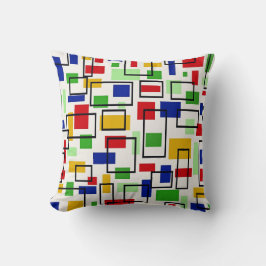 Almofada Retro Geométrico Art 16X16