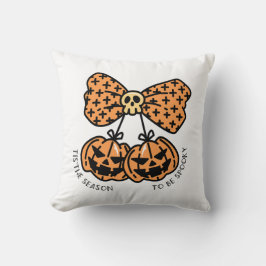 Almofada Retro Halloween Pumpkins Season to Be Spooky