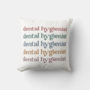 Almofada Retro Higienista Dental   Dentista RDH Dentist Den