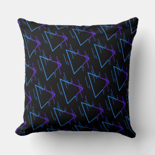 Almofada Retro Neon Geométrico Patterno 2