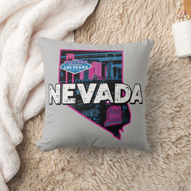 Almofada Retro Nevada Silhouette (Cobertor)