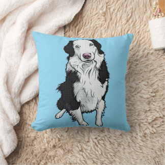 Almofada Retro Pop Art Australian Shepherd Dog Graphic