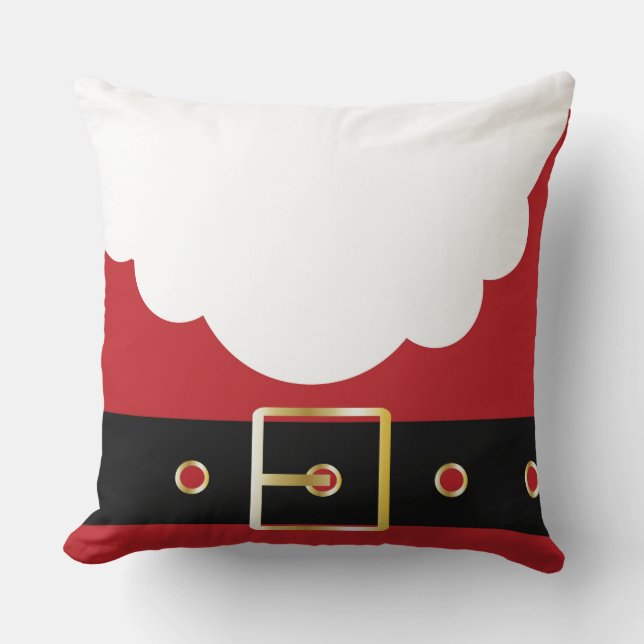 Almofada retro santa claus (Frente)